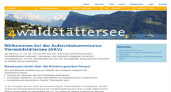 Desktop Screenshot of 4waldstaettersee.ch