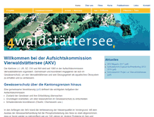 Tablet Screenshot of 4waldstaettersee.ch